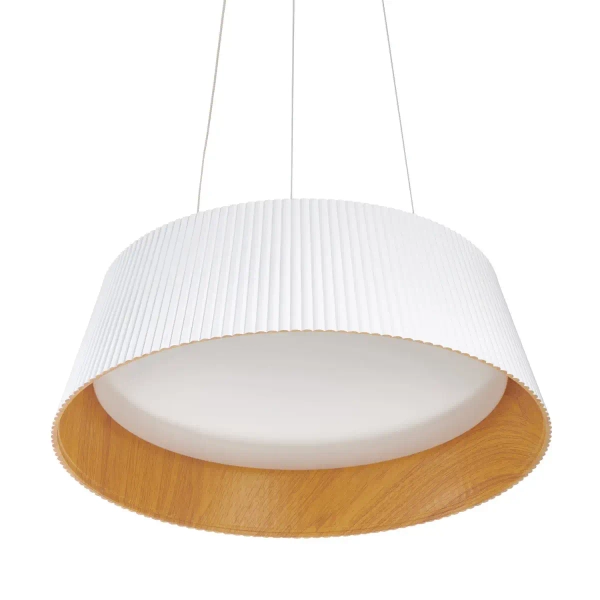 Wisząca lampa nad wyspę FRILL ST-DL6487-WH LED 21W 3000K biała złota