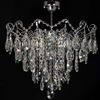 LAMPA sufitowa VEN E 1271/6 kryształowa OPRAWA pałacowa plafon crystal przezroczysty