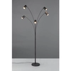 Sypialniana lampa podłogowa VANTOS DL532412400 Trio metalowa czarna