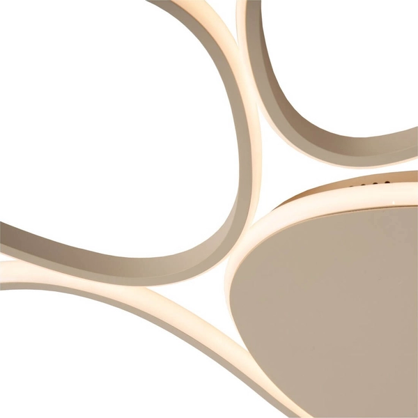 Nowoczesna lampa sufitowa SAMLING 78102/72/41 LED 72W 2700-4000K brązowa