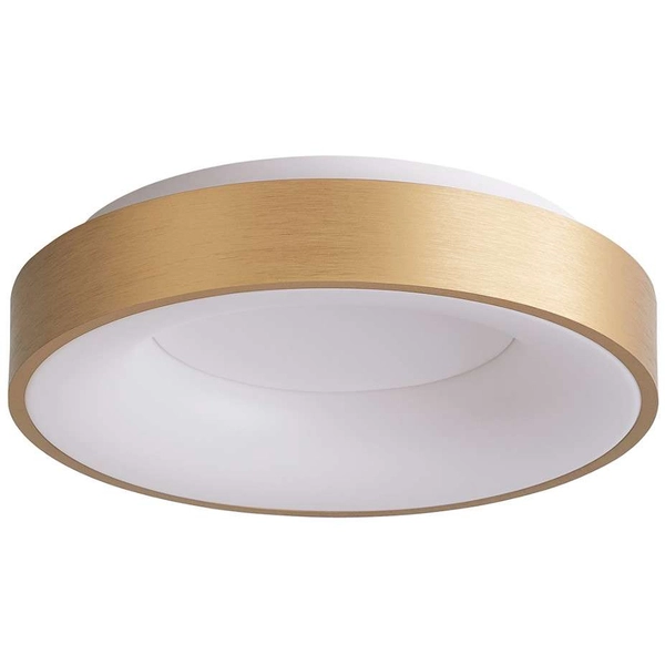 Plafon LAMPA sufitowa GIULIA 5304-840RC-GD-3 Italux okrągła OPRAWA metalowa LED 40W 3000K natynkowa złota