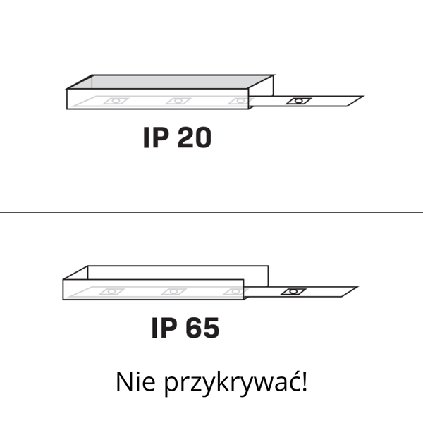 Taśma ledowa 5m zestaw z zasilaczem 324191 LED 35W 4000K IP65 biała