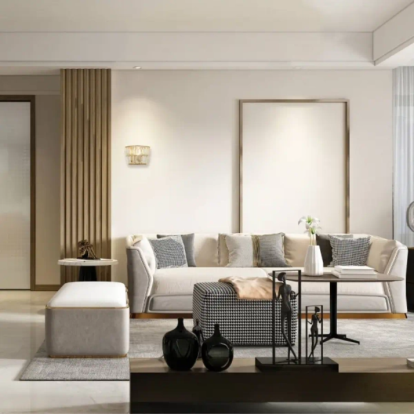 Ścienny kinkiet kryształowy 23050 glamour do jadalni mosiądz