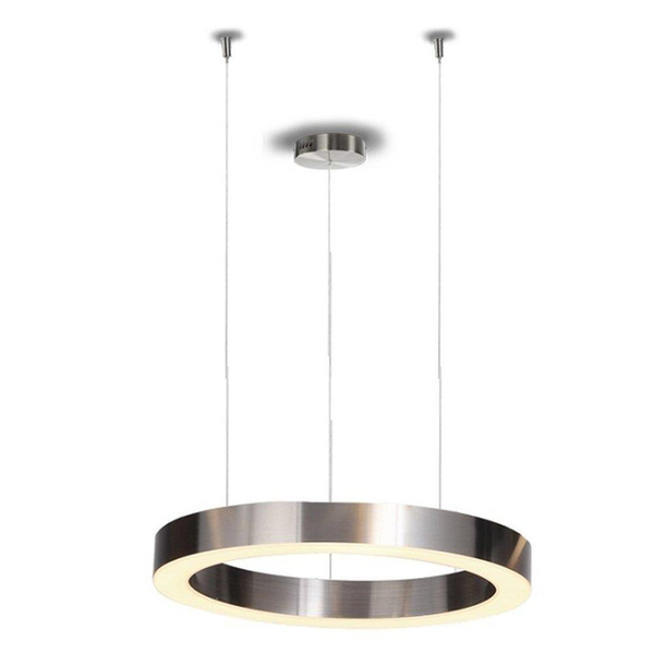 Podwieszany pierścień Circle ST-8848-40 nickel LED 42W 3000K nad stół nikiel