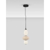 Lampa wisząca skandynawska CASURNO LE45221 LED 18W 3000K beżowa biała