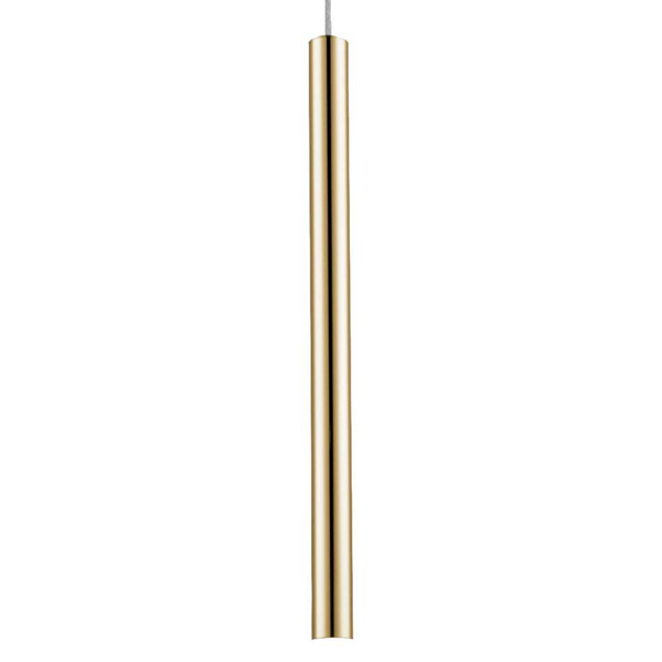 Minimalistyczna lampa zwis LOYA P0461-01A-K4K4 LED 5W 3000K tuba złoty
