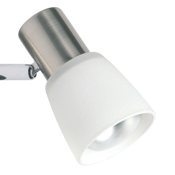 Reflektorek ścienny Luca 35810/77 do sypialni chrom biały