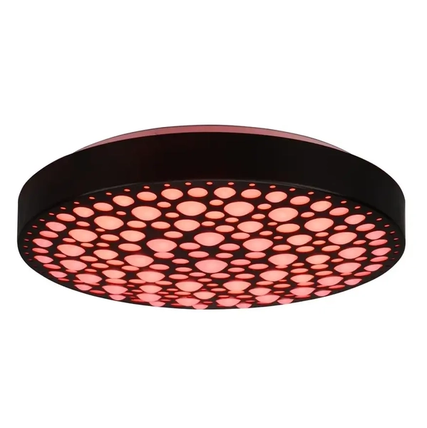 Plafon z pilotem Chizu R67161132 RL Light LED 22W 2700-6000K RGB czarna