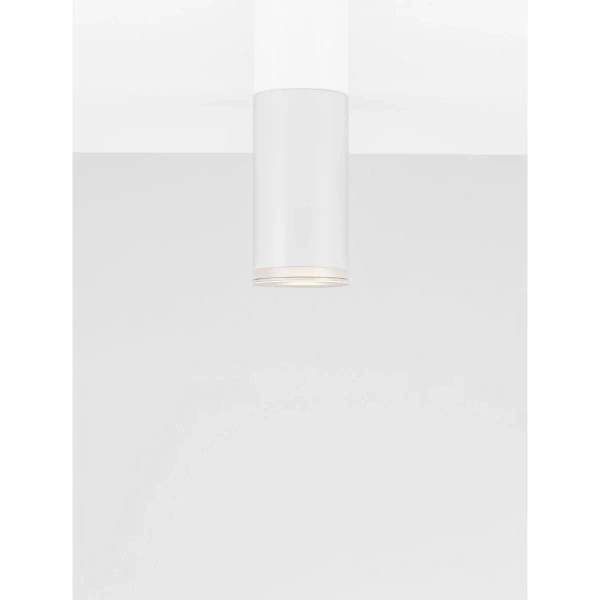 Minimalistyczna lampa sufitowa ZENFARO LE45673 do pokoju biała