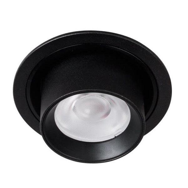 Podtynkowa lampa sypialniana HALO H0131 Maxlight LED 9W 3000K tuba czarny
