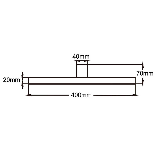Kinkiet ścienny nad lustro Nevada LP-778/1W M BK Light Prestige LED 12W 4000K IP44 czarny
