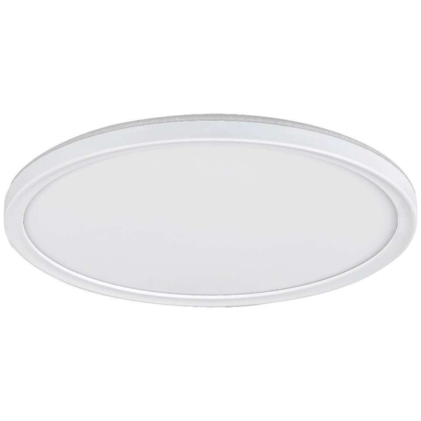 Plafon LAMPA sufitowa PAVEL 3427 Rabalux okrągła OPRAWA płaska LED 18W 4000K natynkowa biała