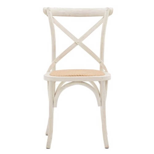 Jadalniane krzesło z drewna 2 szt. Cafe 5059413872747 beżowe