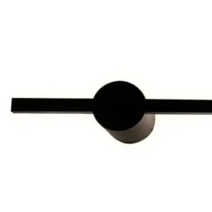 Ścienna lampa Troy W90477-60BK Zumaline LED 8W 4000K podłużna czarna