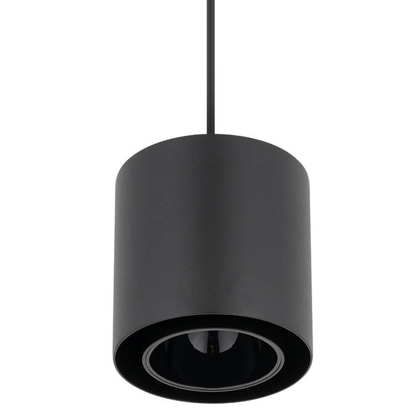 Salonowa lampa wisząca POINT 11512 tuba czarny