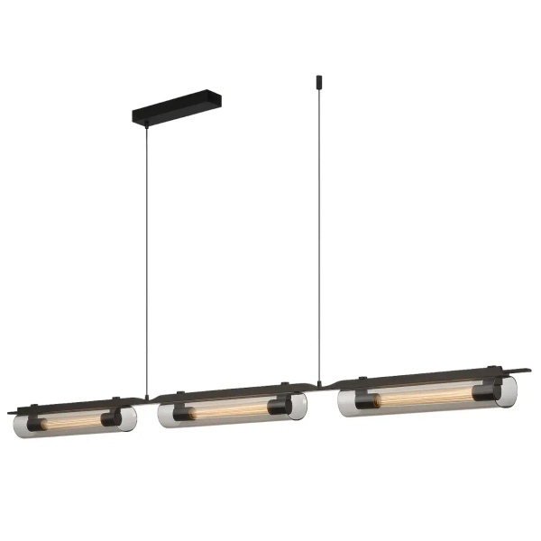Potrójny żyrandol nad blat SELENA CGSELENA126BK LED 12W 3000K czarny
