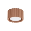 Lampa sufitowa AURA mocca SL.1807 ryflowana 1xGx53
