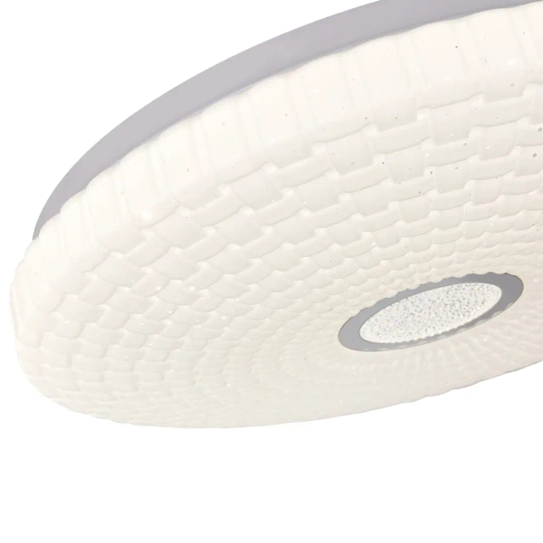 Okrągła lampa sufitowa Solaro LP-5490/1C-26 WH LED 12W 4000K biała