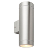 Kinkiet ścienny do salonu Palin XL 98437 metalowy tubka IP44 srebrna
