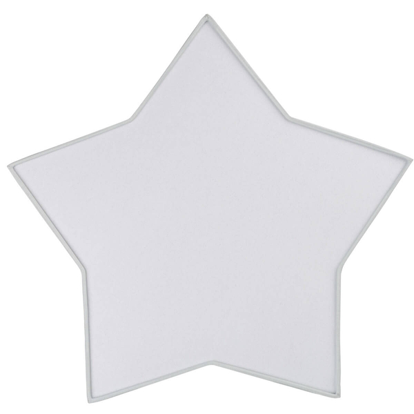 Nasufitowa lampa Star 6972 gwiazdka do pokoju dziecięcego biała szara