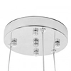 Designerska wisząca lampa Monete MSE1501100177 Moosee do salonu chrom