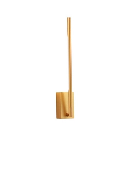 Ścienna lampa salonowa Bell metalowa tuba LED 4,6W 3000K złota