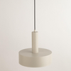 Pojedyncza lampa wisząca Vitrum 40807 Sigma do salonu beżowa 