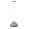 Lampa zwieszana do sypialni MAURO 41125 nowoczesna szary