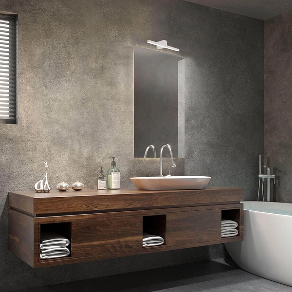 Ścienny ledowy kinkiet Nevada LP-778/1W M WH Light Prestige 12W 4000K IP44 biały