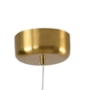 Lampa podwieszana Coralli DP0254-1000 Step LED 116W 3000K kule mosiądz biały
