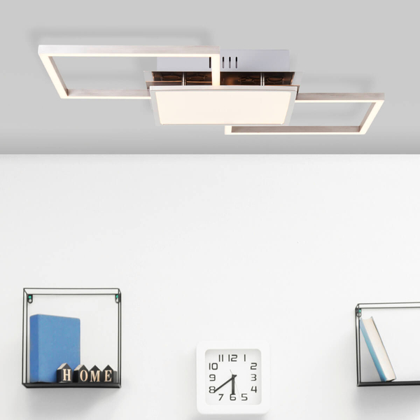 Ściemnialna lampa sufitowa Zelia G99379/68 LED 30W 3000K nikiel