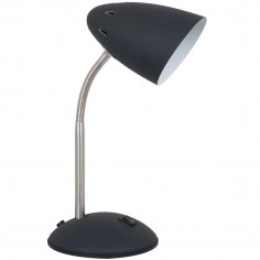Stojąca LAMPKA biurkowa COSMIC MT-HN2013-B+S.NICK Italux klasyczna LAMPA stołowa grafitowa