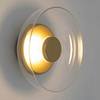 Szklany kinkiet Eden Wall lampa ścienna LED 6,4W 3000K złota