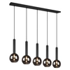 Zawieszana lampa na belce CLAYTON 310300532 Trio balls czarny