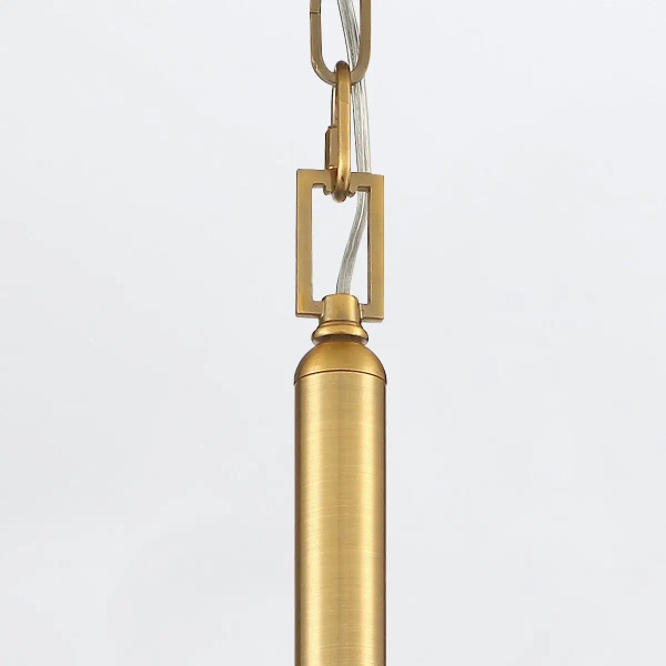 Wisząca lampa retro Nottingham QN-NOTTINGHAM-3P-AB złoty przezroczysty