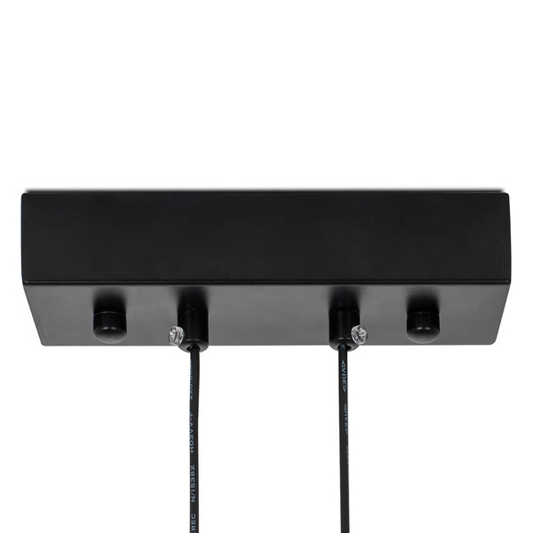 Lampa wisząca do salonu Alure Line Twin MSE010100346 Moosee LED 16W 3000K czarna