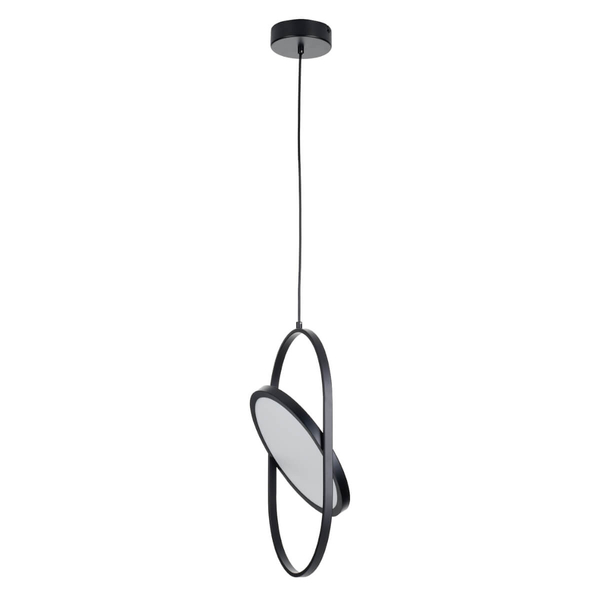 Zwisowa lampa Elipse 60217A-M LED 16W 3000K regulowana czarna