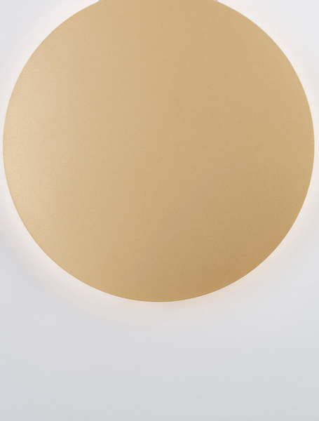 Pokojowa lampa ścienna Chica circle do holu LED 22,5W 3000K złota