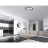 Ledowy plafon do jadalni Porta PLF-19678-WH-BL LED 38W 3000-6500K szary