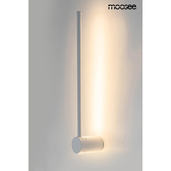 Minimalistyczna lampa ścienna OMBRE MSE1501100476 LED 8W 3000K biały