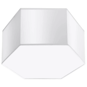Minimalistyczna lampa sufitowa SL.1058 nad łóżko biała