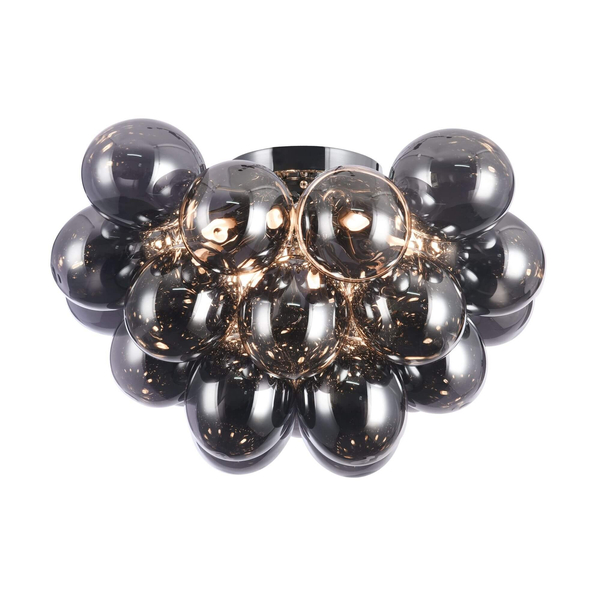 LAMPA sufitowa BALBO MOD112CL-08N Maytoni szklana OPRAWA bąbelki bubbles przydymione