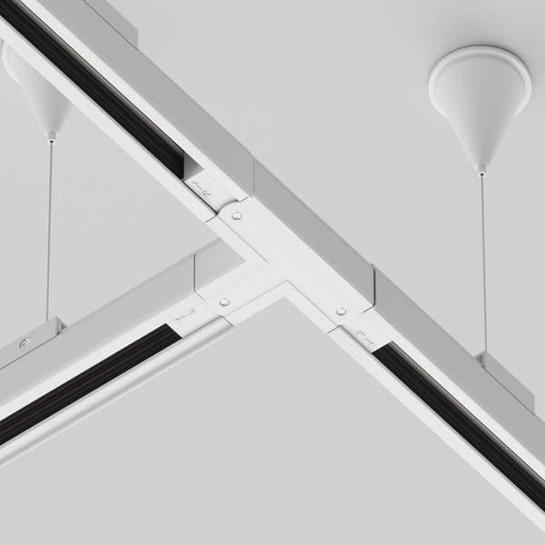 Łącznik-T do 3-faz systemu szynowego Trinity TRA005CT-31W-L Maytoni biały
