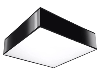 Plafon LAMPA sufitowa SL.0136 kwadratowa OPRAWA natynkowa czarna