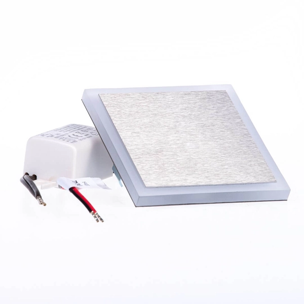 Naścienna lampa Evo EKS0958 Eko-light LED 0,6W 6500K płytka biały srebrny