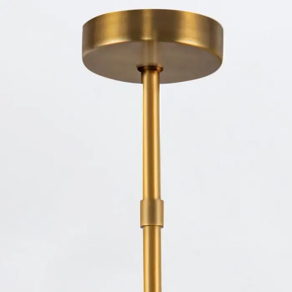 Alabastrowa lampa wisząca Alonso QN-ALONSO8-VBS-AR LED 30W 3000K mosiądz