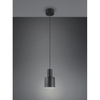 Wisząca lampa ELIOR DL132319400 Trio walec tubka do kuchni czarna