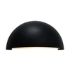Półokrągła lampa ścienna SCOR 2320731003 IP44 zewnętrzna czarny