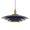 Wisząca lampa nad stół Bretagne 39489910 do jadalni szary