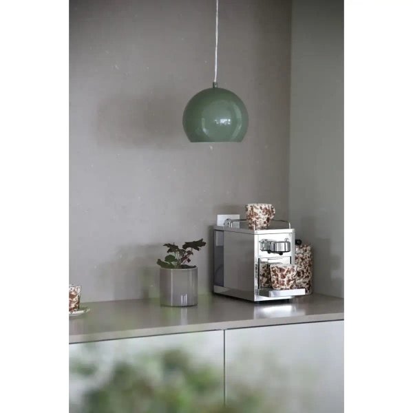 Lakierowana lampa zwisająca Pop 108991 kula do kuchni zielony